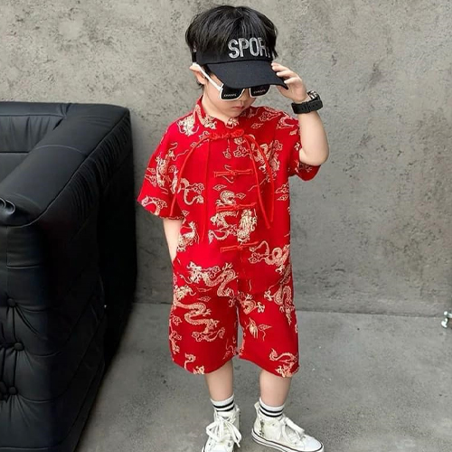 ชุดเซ็ทตรุษจีนเด็กชาย