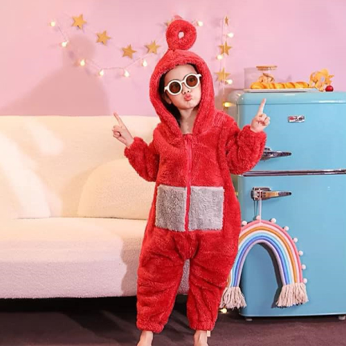 ชุดแฟนซีเด็ก ชุดเทเลทับบี้สีแดง