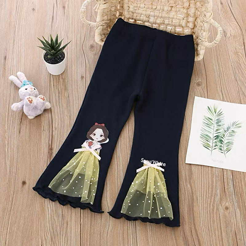 กางเกงเลกกิ้งขายาว ลายสโนว์ไวท์